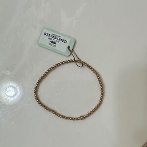 Classic Gold Beaded Bracelet